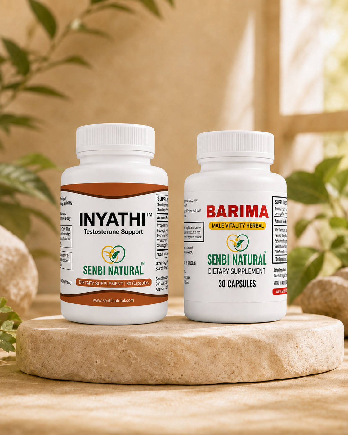 Barima and Inyathi product photo together